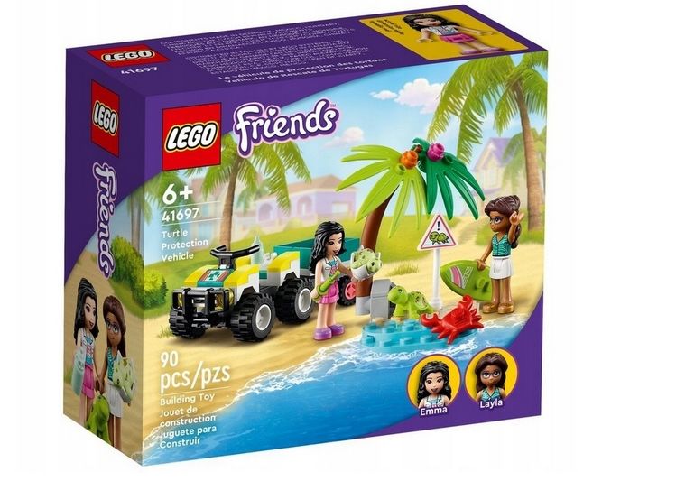 Lego Friends 41697 Pojazd Do Ratowania Żółwi