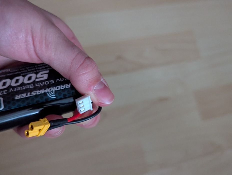 Акумулятор RadioMaster 5000 mAh 7.4V 2S Li-ION 21700 XT-30