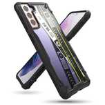 Ringke Fusion X Design etui pokrowiec z ramką Samsung Galaxy S21+ 5G