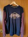 T-shirt manga comprida usada Harley Davidson XL