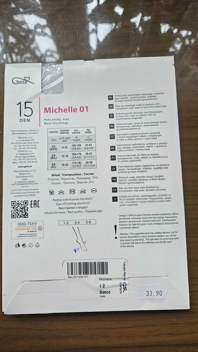 Pończochy ślubne Gatta