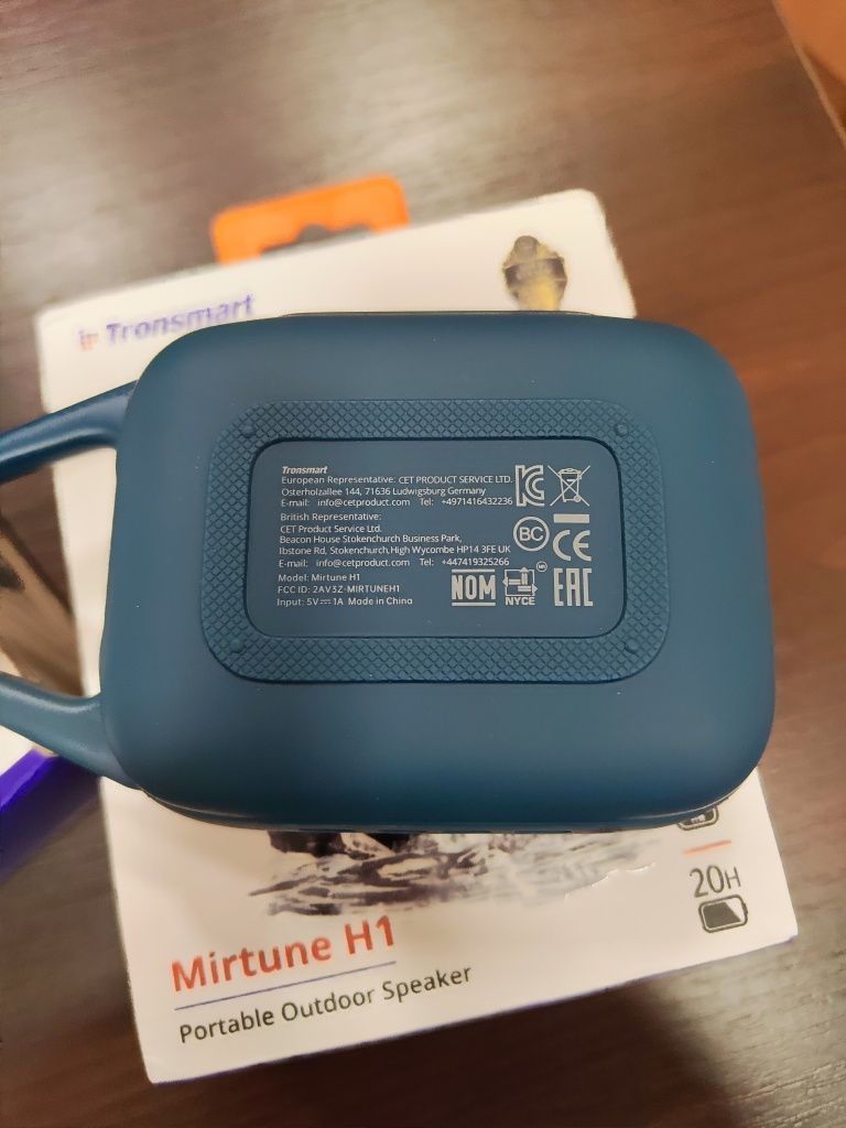 Tronsmart Mirtune H1 краще ніж JBL Clip5