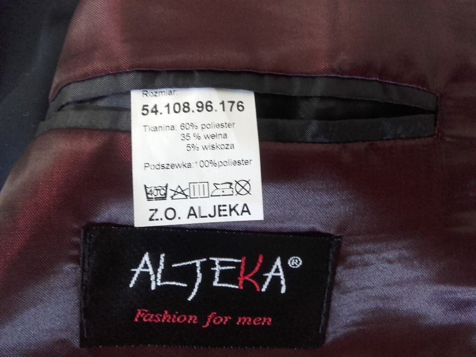 Okazja!!!Garnitur męski na 176 Aljeka