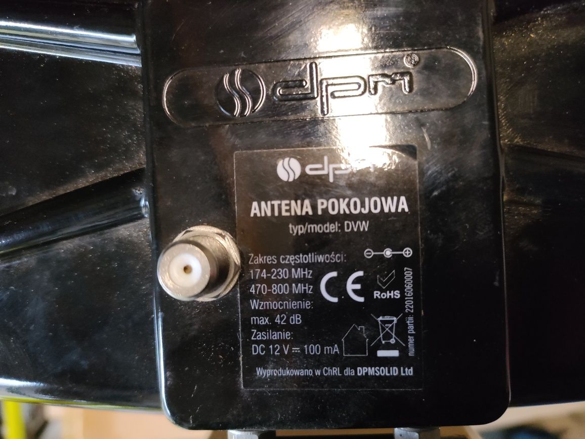 Antena pokojowa DVB-T