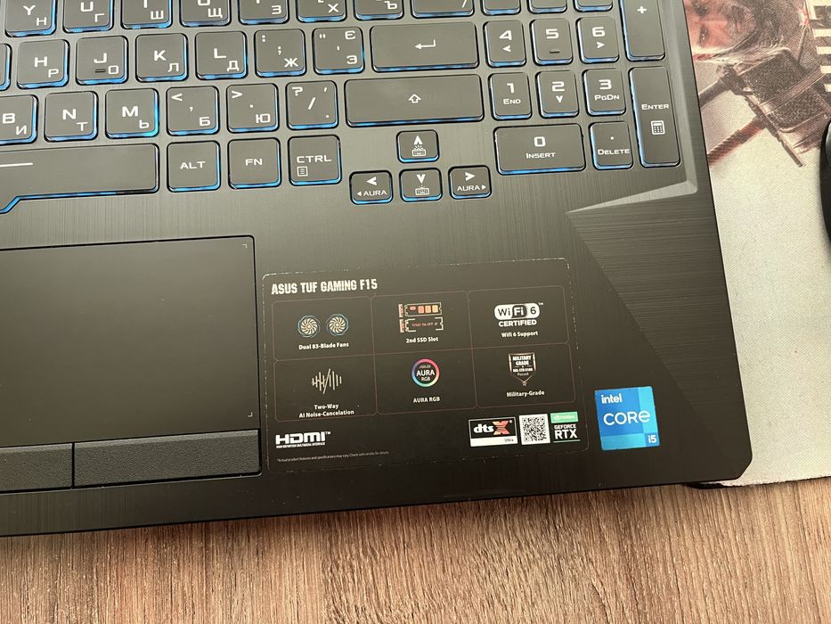 ASUS Tuf gaming F15 FX506HCB