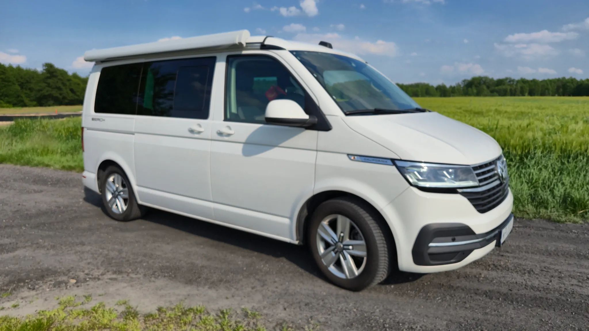 Volkswagen California T6.1 BEACH - 7 miejsc, hak, dużo dodatków, cesja leasingu