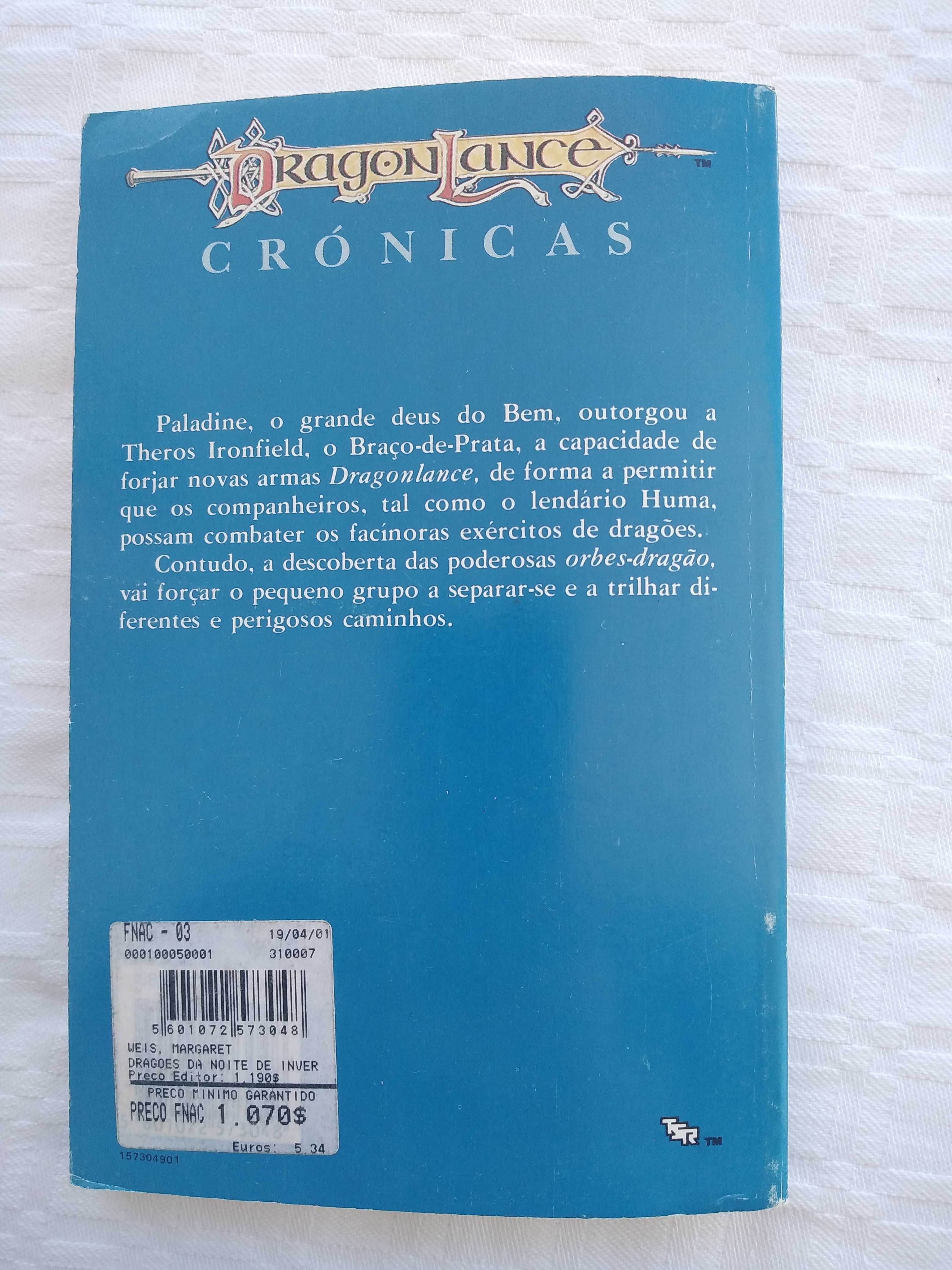 Livro Coleção Dragonlance Volume 2.