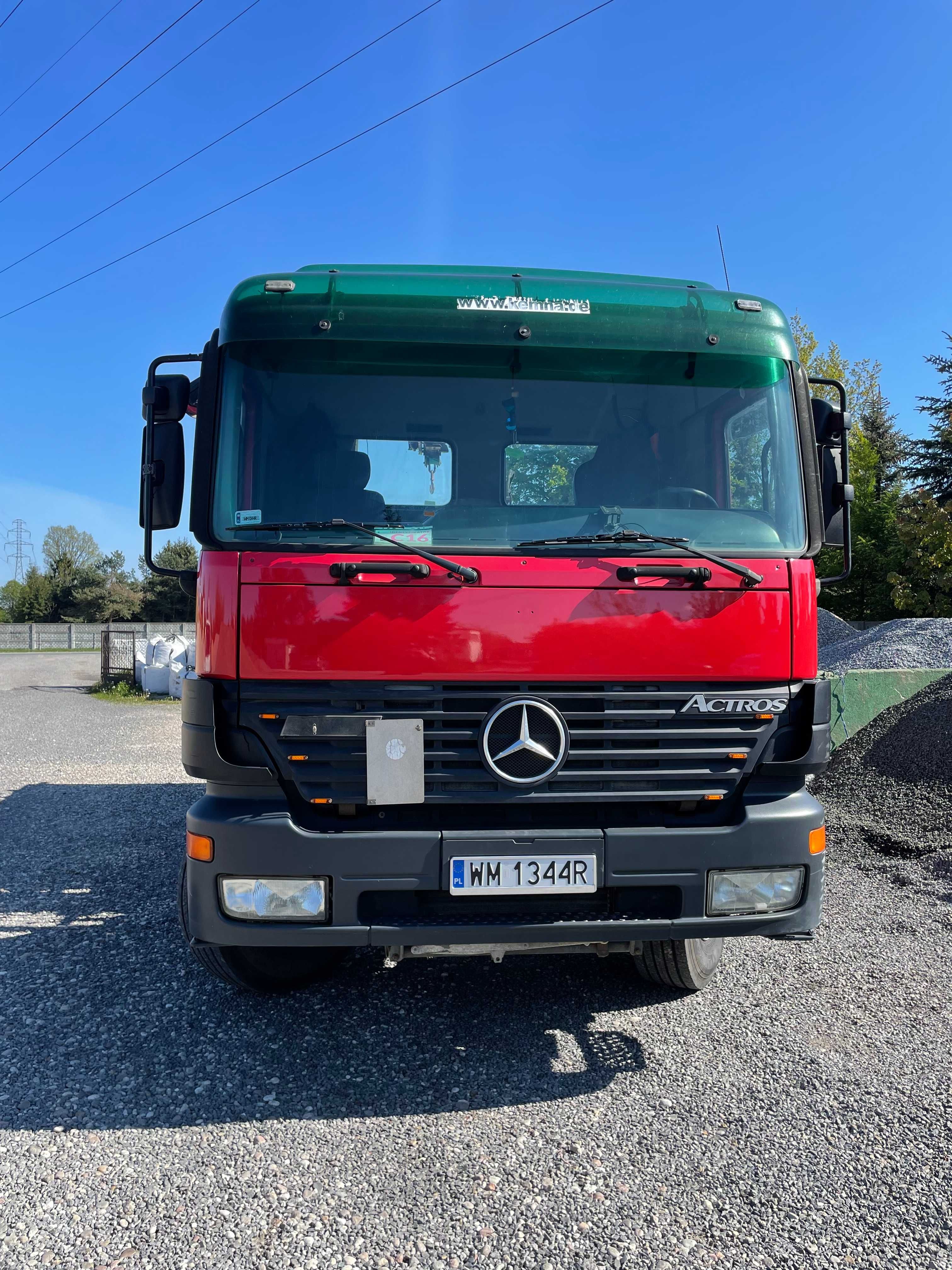 Mercedes Actros wywrotka Meiller HDS 350 tys.