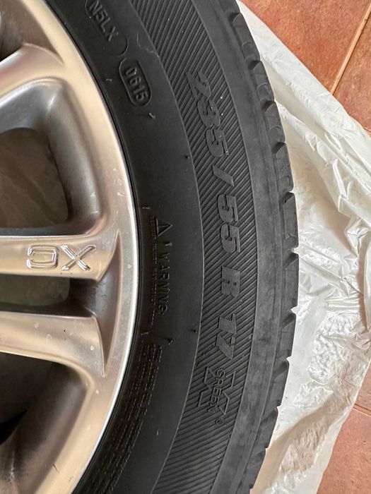 Диски WSP ITALY R17, 5x108, з гумою Michelin Latitude TOUR HP 235/55