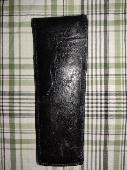 Estojo em pele - em bom estado - Vintage