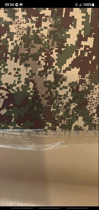 Мембрана ріпстоп 170г мультикам. Хижак , піксель таслан 220г гь
