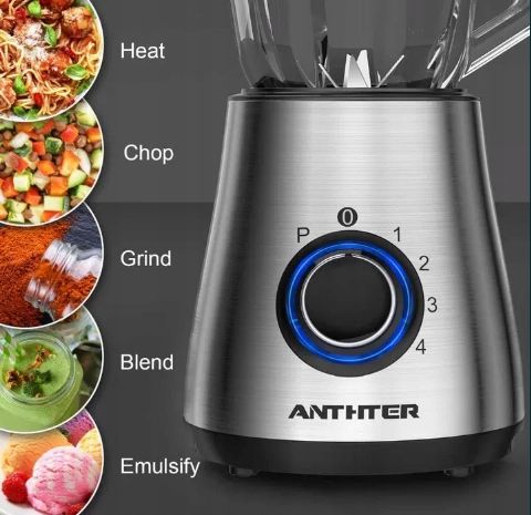Anthter CY-212 Profesjonalny blender, 220 V, 1000W Mikser stojący