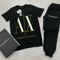 НОВЫЙ СЕЗОН 2024 мужской черный костюм Armani Exchange размеры: s-xxl
