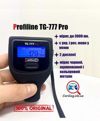 Топовий товщиномір Profiline TG-777 Pro. Гарантія 2 роки. Толщиномер