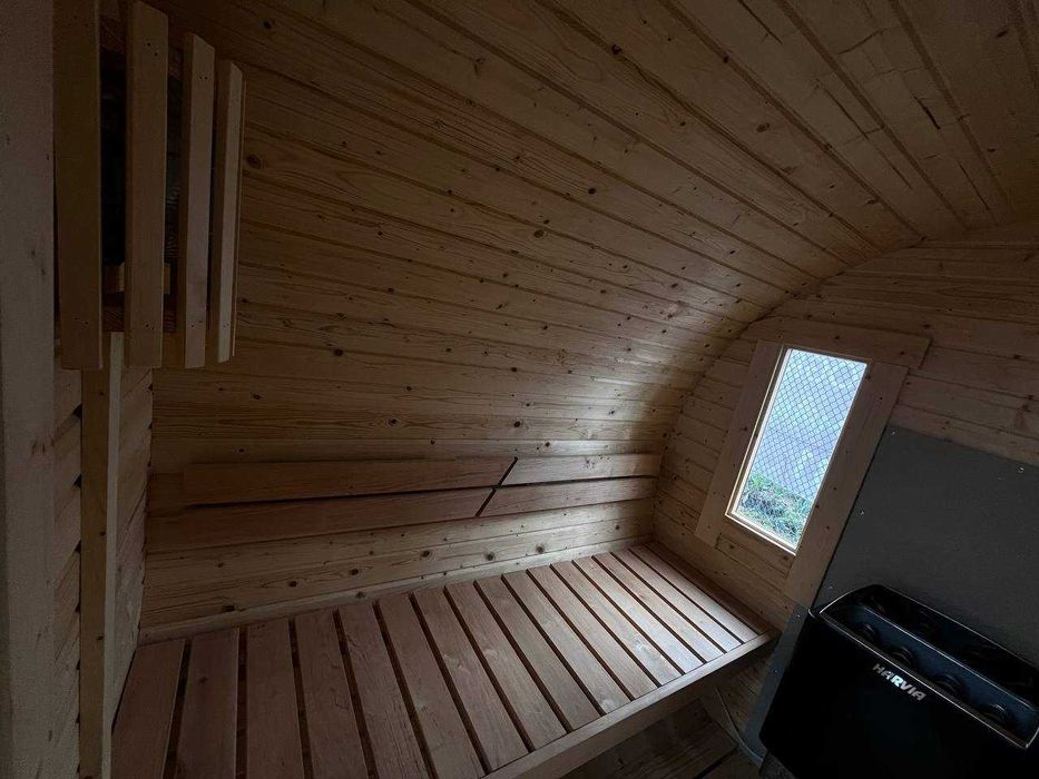 Sauna ogrodowa 2,4 m OD RĘKI  BECZKA SPA Ogrodowe