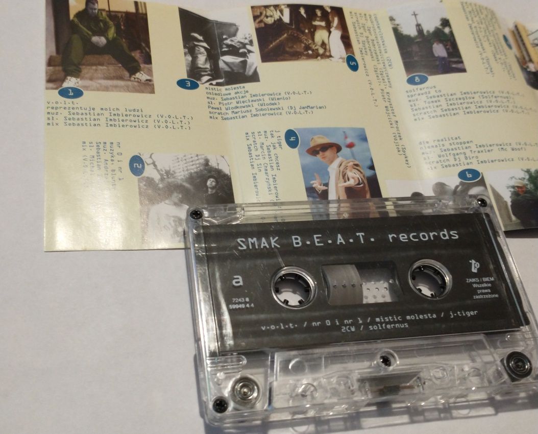 Smak B.E.A.T. Records 100% hip hop - kaseta unikat 600V Tede Molesta