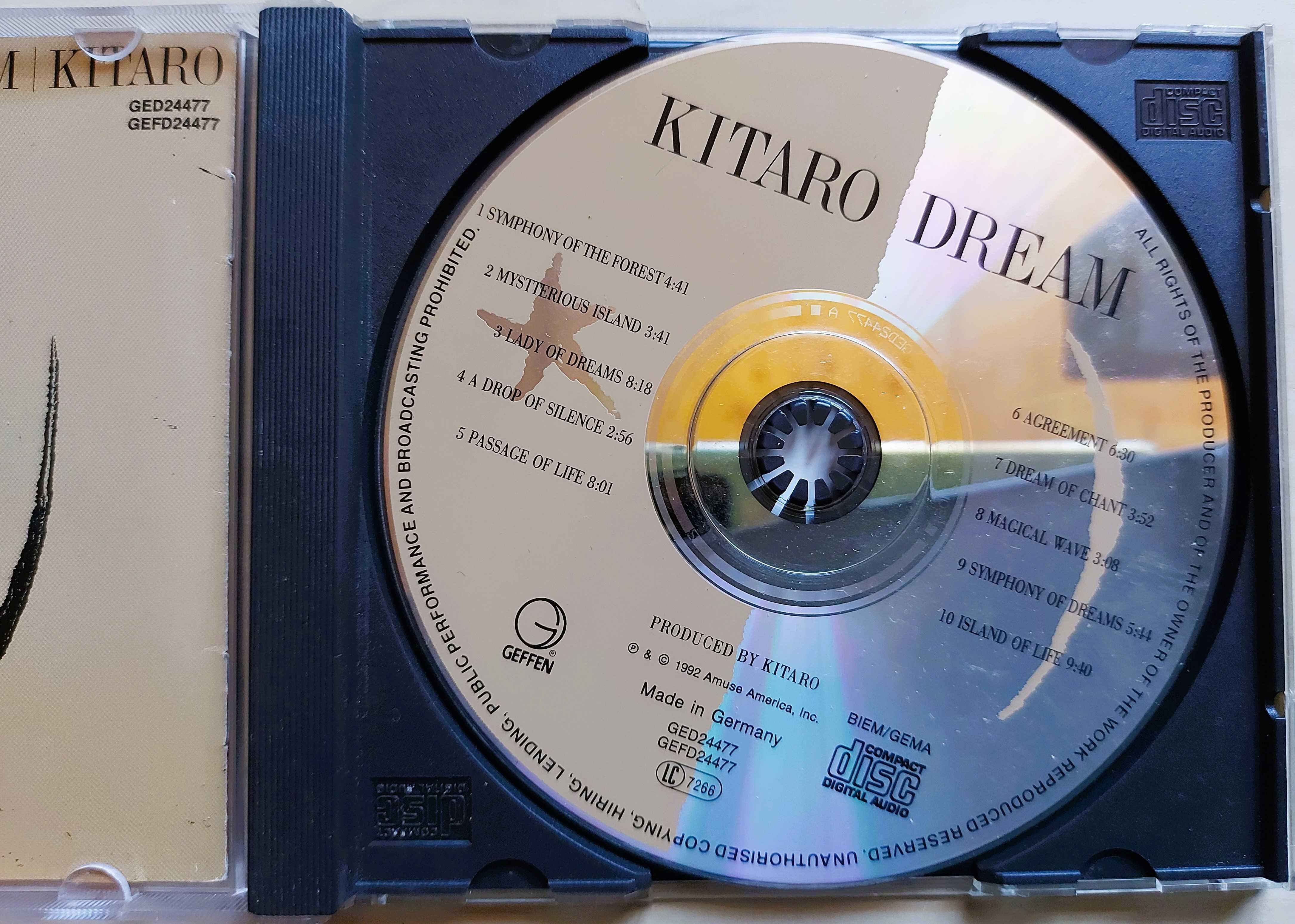 CD  Kitaro Dream oryginał Germany - tanio!
