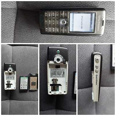stare telefony Sony Ericsson T630, K550, C702 i bonus