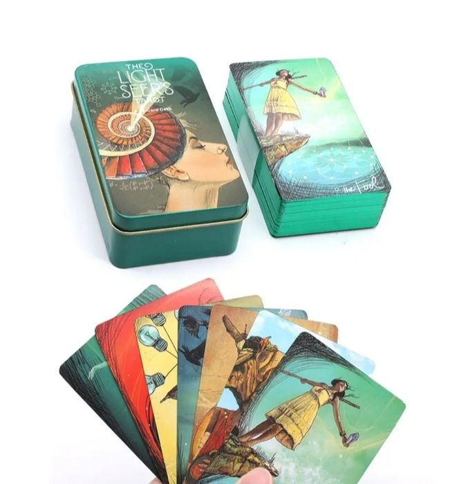 Таро Світлого Провидця у жерстяній коробці