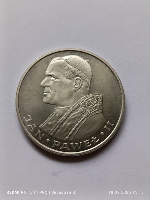 1000 złotych 1983 Jan Paweł II srebro