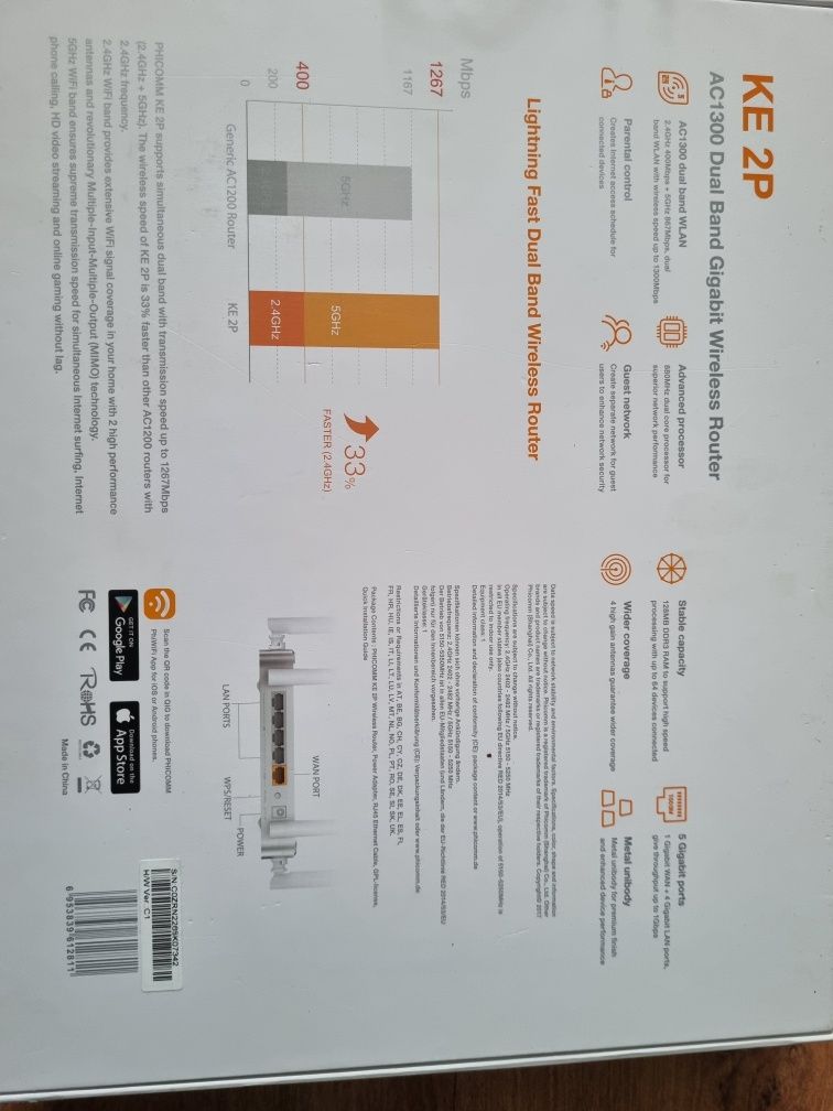 Router Wi-Fi Phicomm