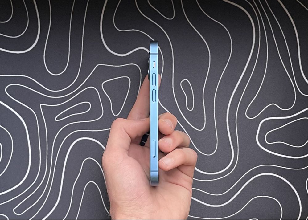 Без FaceID - iPhone 13 Mini 128 гб - NEVERLOCK - 85% АКБ - BLUE