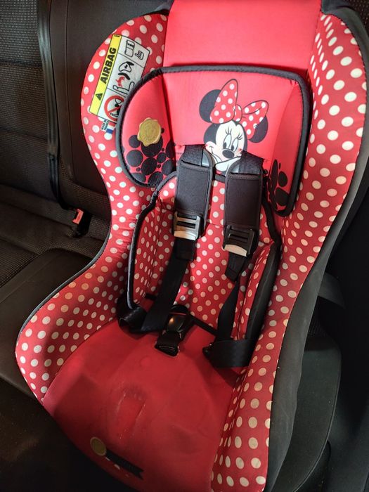 Cadeirinha auto de criança Minnie