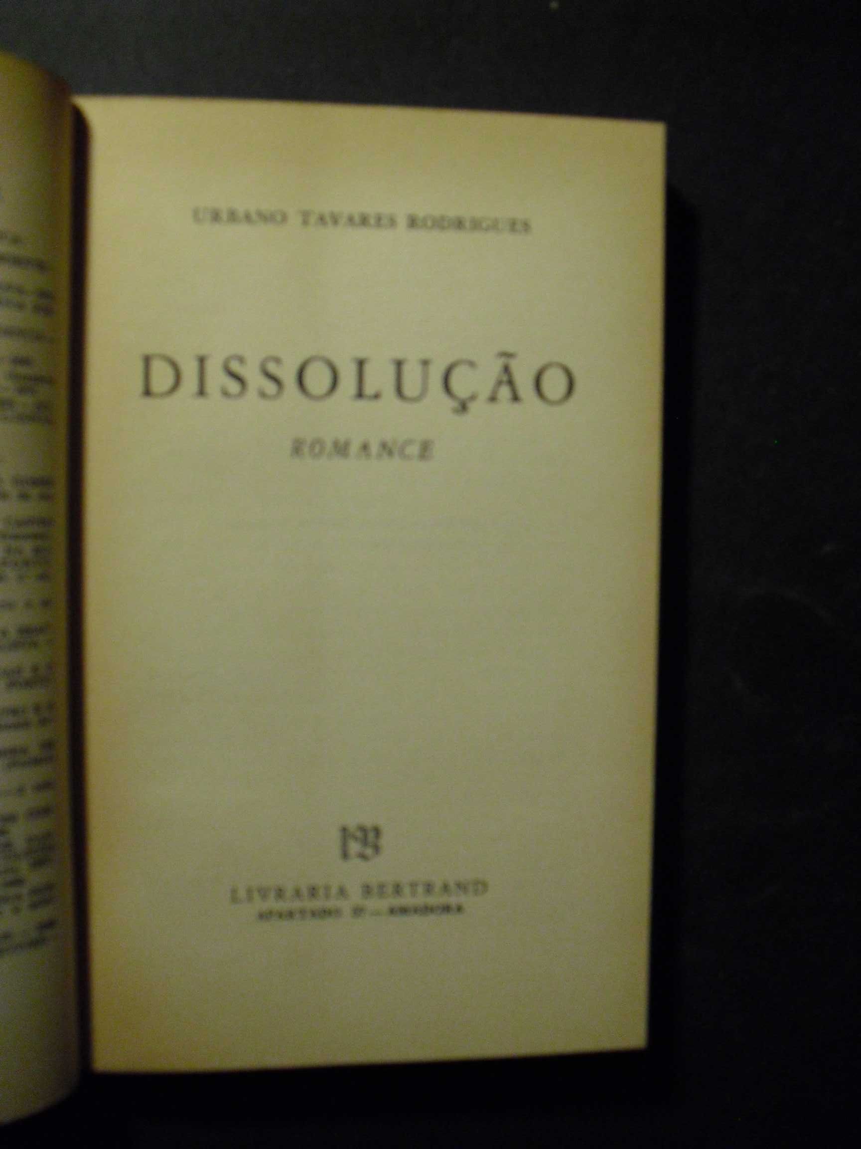 RODRIGUES (URBANO TAVARES)- DISSOLUÇÃO