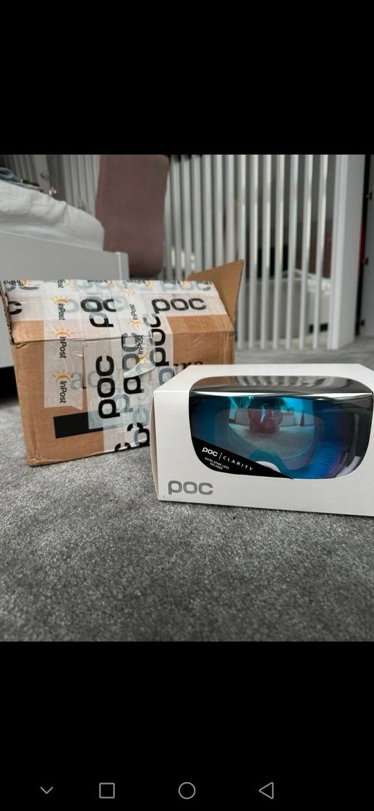 Gogle narciarskie POC Zonula Clarity Comp Moldanite Green