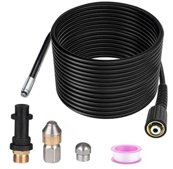 Mangueira de limpeza de lavadora de alta pressão de 20 m para Karcher