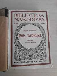 "Pan Tadeusz" z 1929 r.