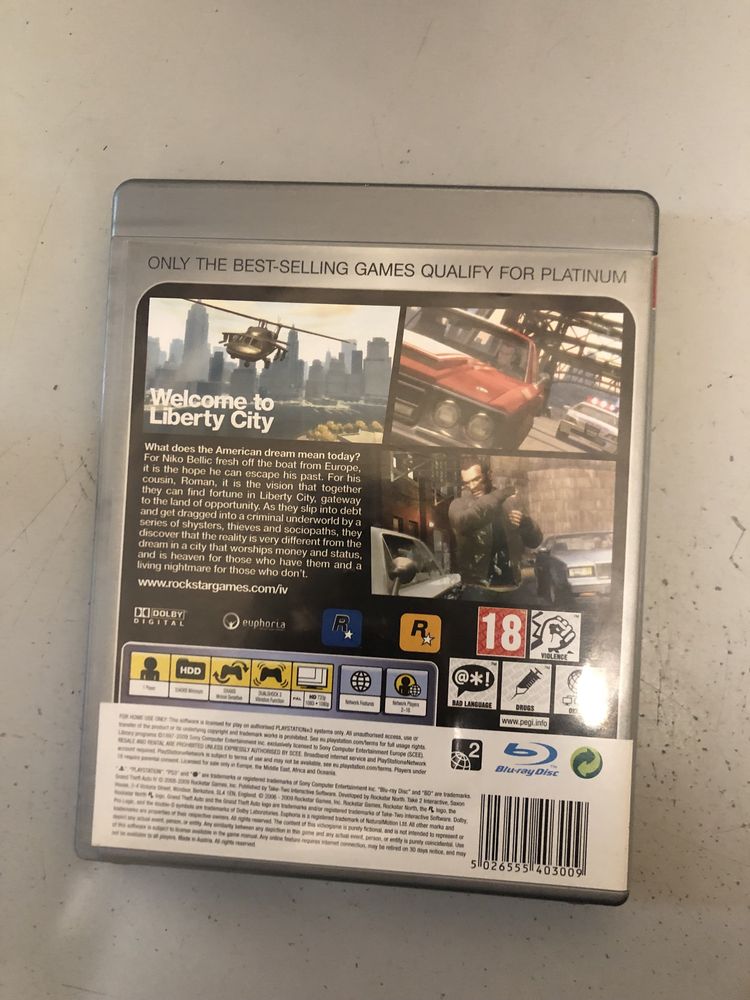 Grand Theft Auto 4 - PS3