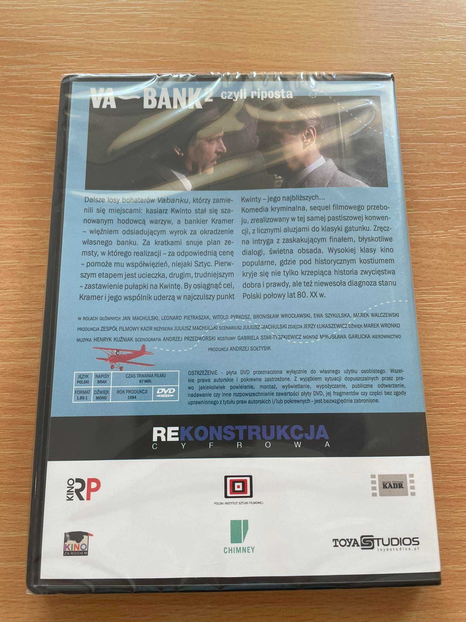 Film Vabank 2 czyli riposta płyta DVD Juliusz Machulski Rekonstrukcja