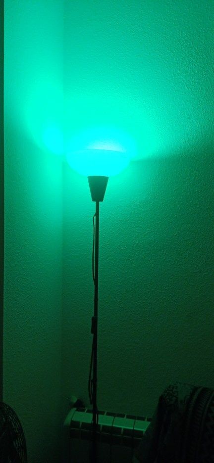 Lampada led multi cores