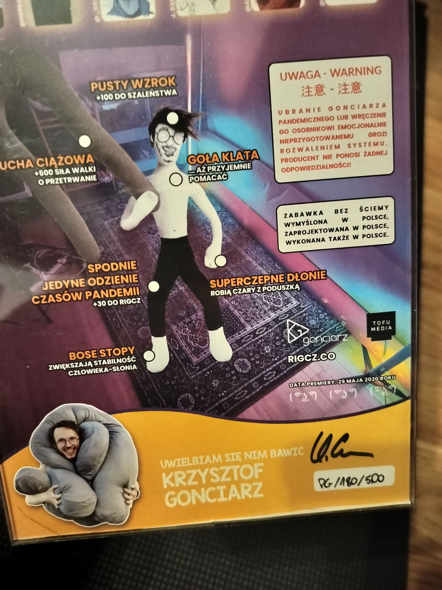 Pandemiczny Gonciarz 180/500