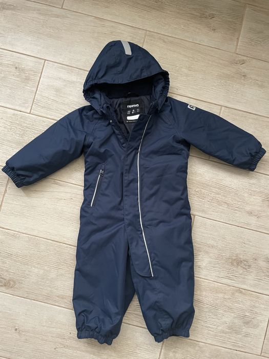 Зимовий комбінезон Reima, темно-синій, дуже теплий