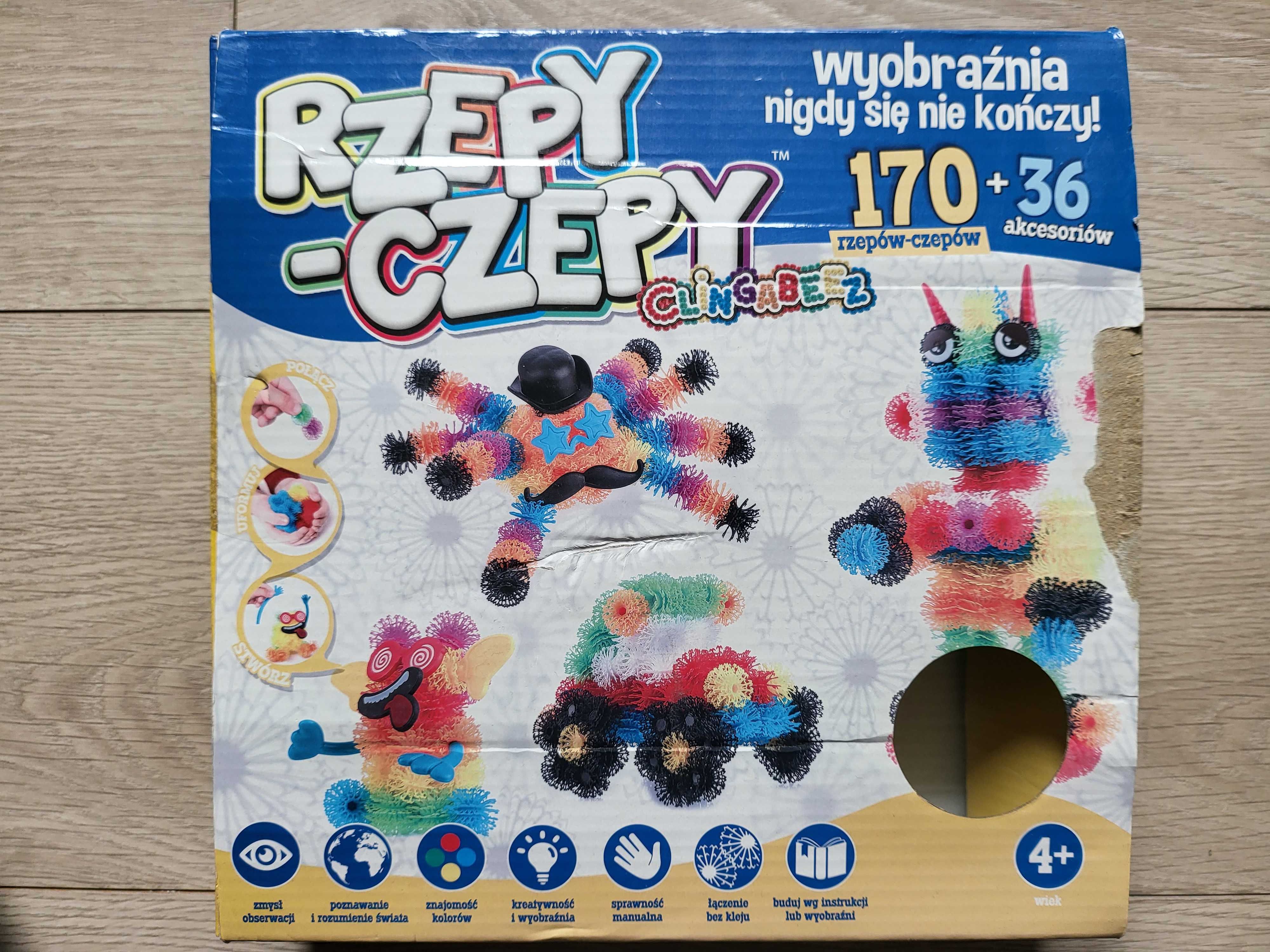 Rzepy - Czepy - zestaw do kreowania wyobraźni i manualnej zabawy.