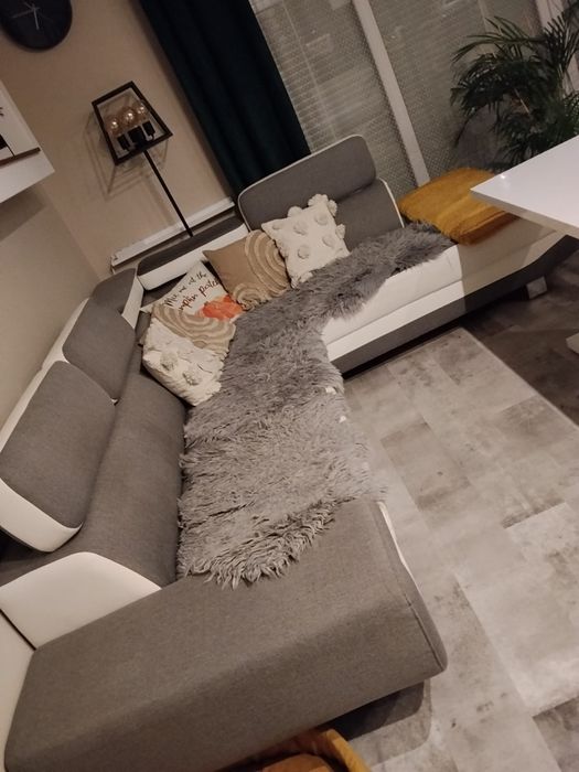 Kanapa rogowa do salonu