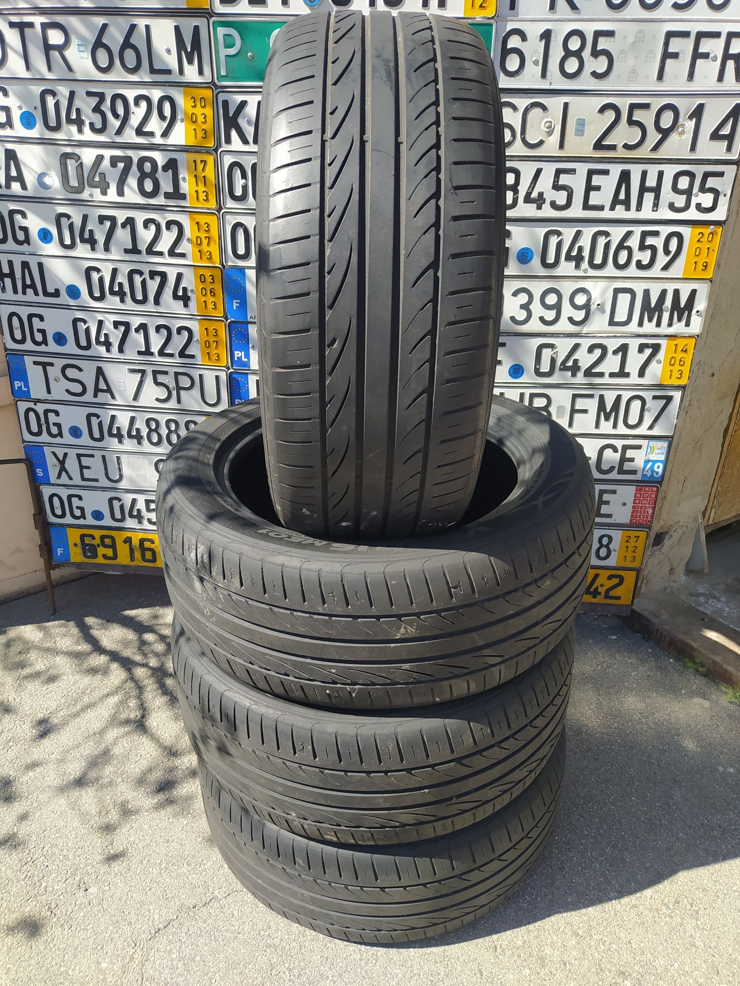 Бу резина Hankook 245/50/18