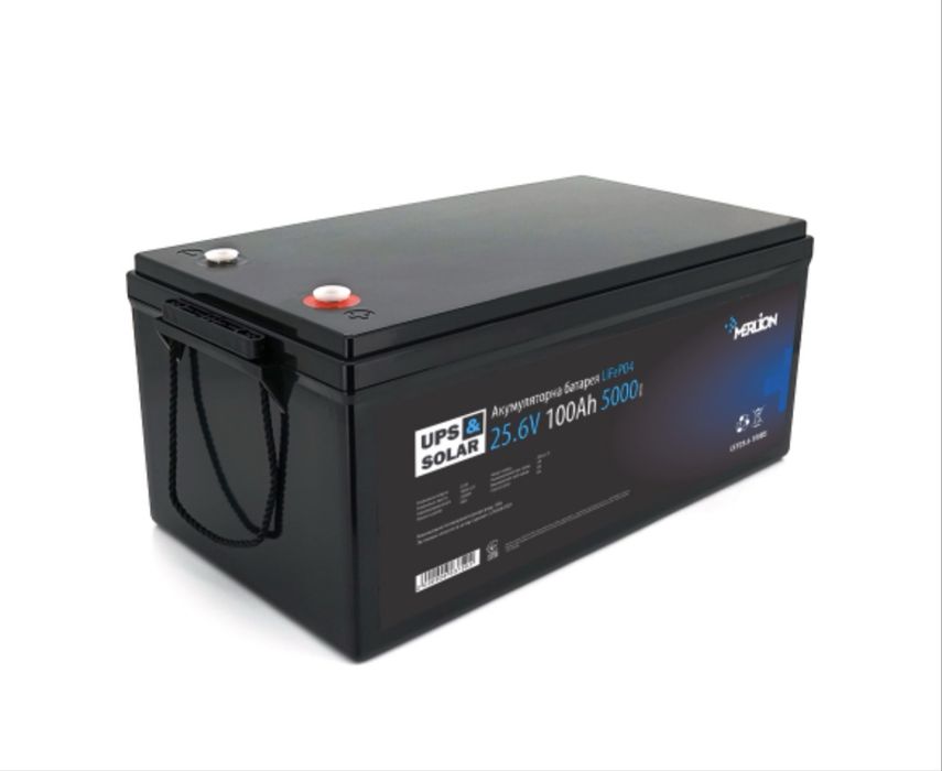 Литий-железо-фосфатный аккумулятор Merlion LiFePO4 25.6V 100AH