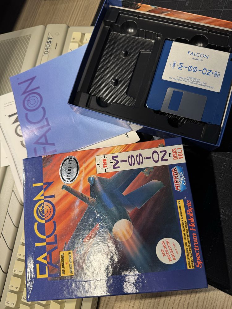 Falcon Mision ATARI ST, PLAKAT!