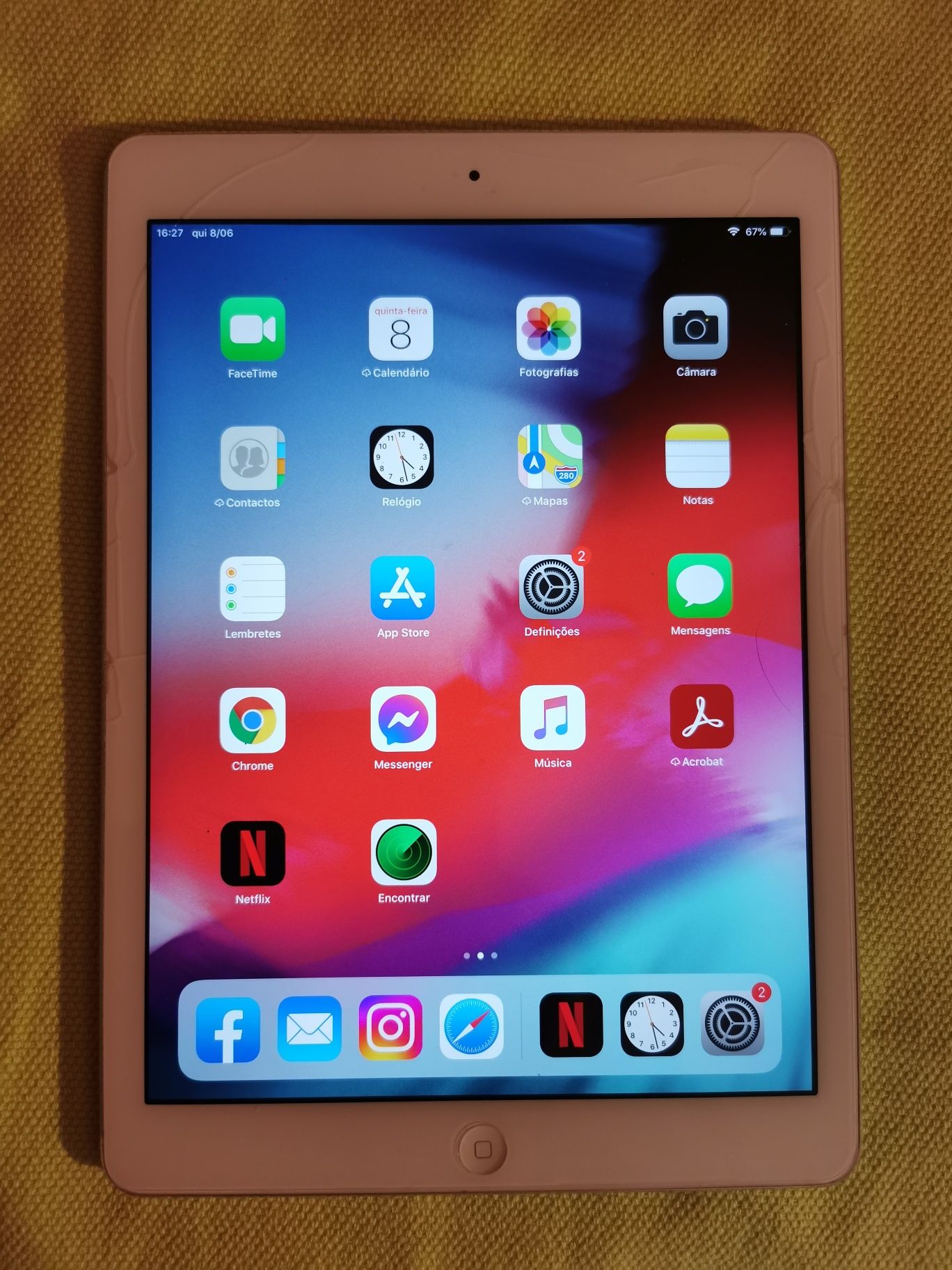 Ipad air 16 gb  ok