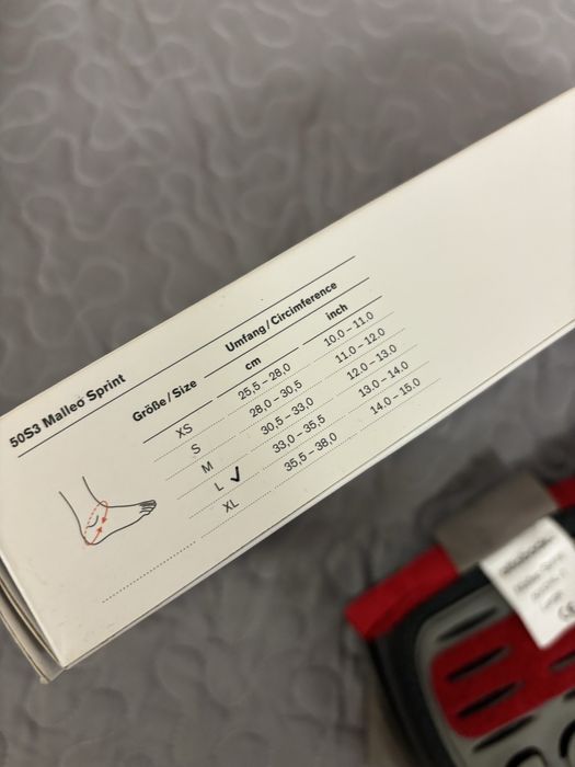 Orteza stawu skokowego w rozmiarze L