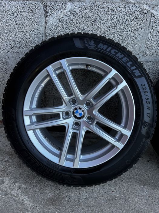Alufelgi R17 5x112 BMW G30 G31 Opony Zimowe 225/55/17 czujniki
