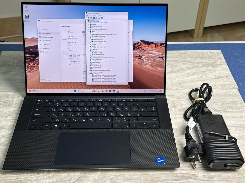 Ноутбук Dell Precision 5560 4K Touch i7-11850H 32GB 1Tb Quadro T1200