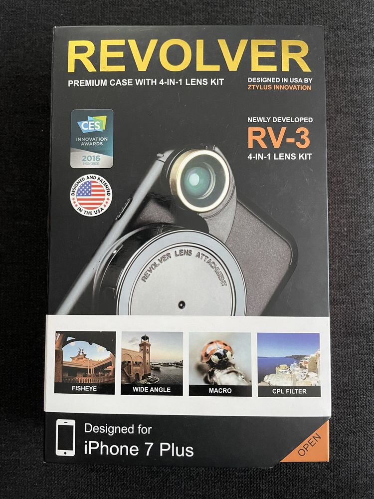 ZTYLUS Revolver Kit 4 Lentes p/ iPhone 7 plus