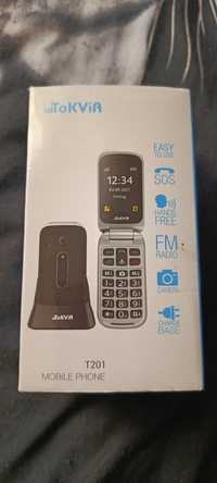 Telefon komórkowy Tokvia T201 dla seniora.