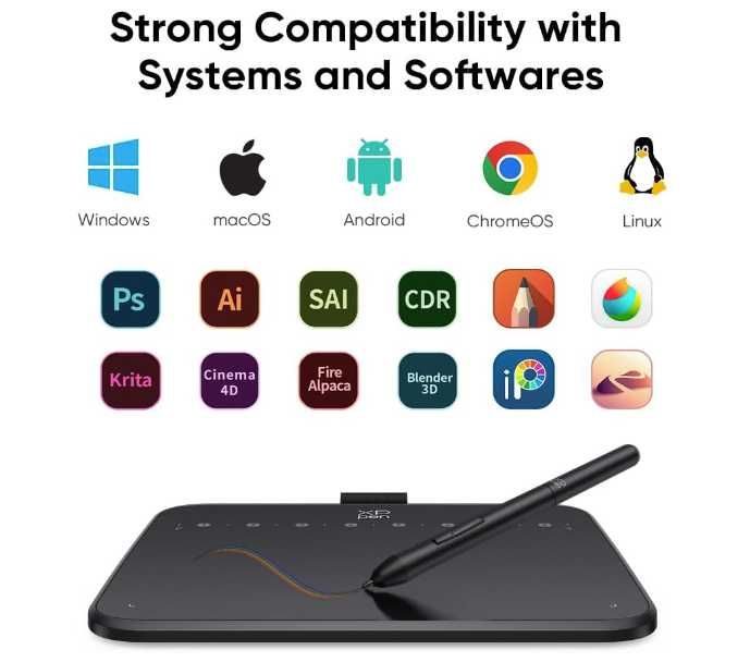 Графический планшет Xp-pen Deco 640 для рисования, образования, ретуши