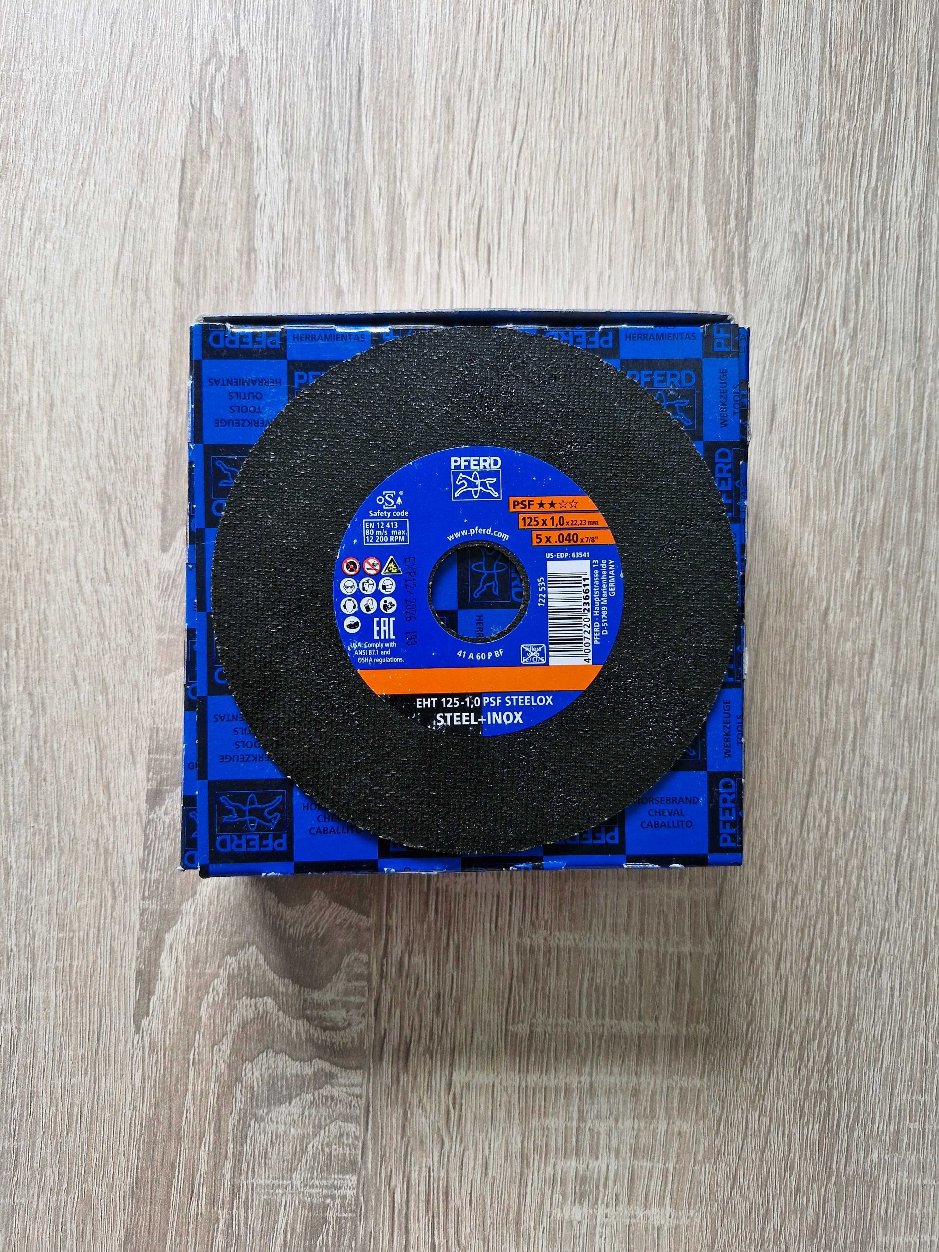 Tarcze do cięcia 125x1 Pferd