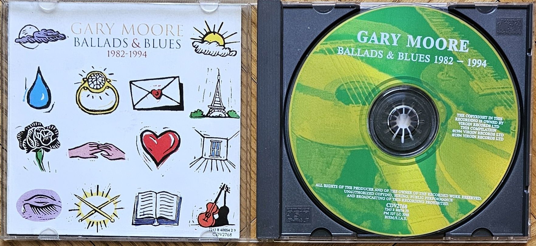 CD Gary Moore, Ballads & Blues 1982 - 1994